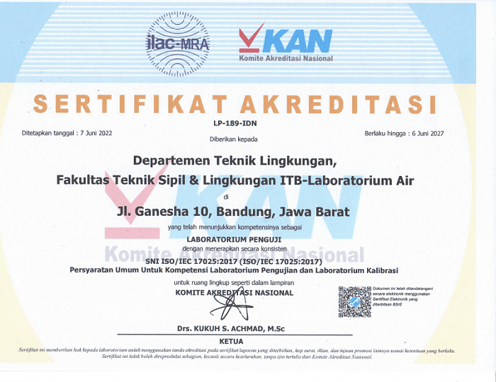 Sertifikat Akreditasi